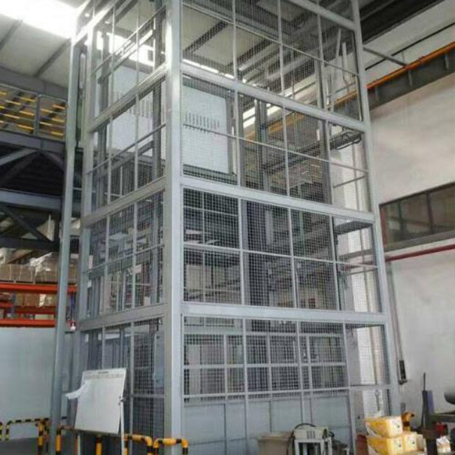 鄢陵导轨式升降平台货梯